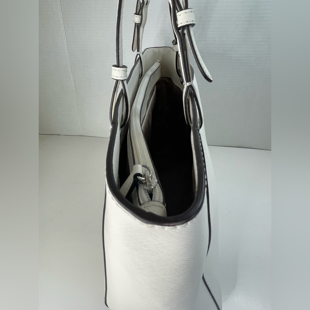 Michael Kors Taupe and Cream Shoulder Bag - Picture 9 of 16